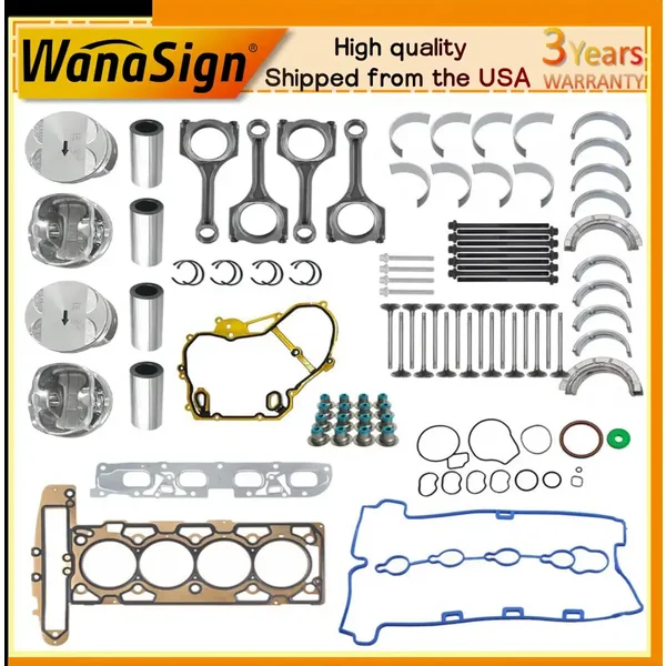 Engine Rebuild Head Gasket Set For Buick Verano Chevrolet Equinox GMC 2.4L 06-17