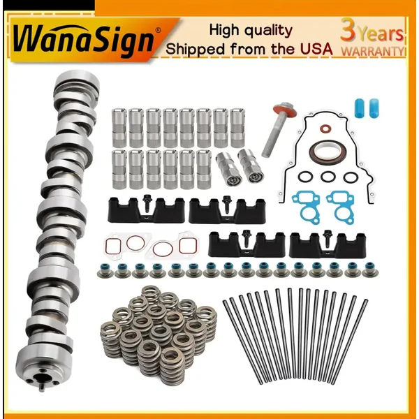 Stage 2 LS Camshafts Kit For Chevrolet GMC Sierra Cadillac LS 4.8L 5.3L 5.7L 6.0L 6.2L 1999-13