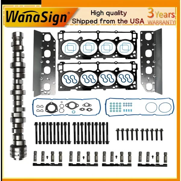 5.7L HEMI MDS Lifter Camshaft Cam Kit For Chrysler Jeep Dodge Ram 5.7 V8 2009-15