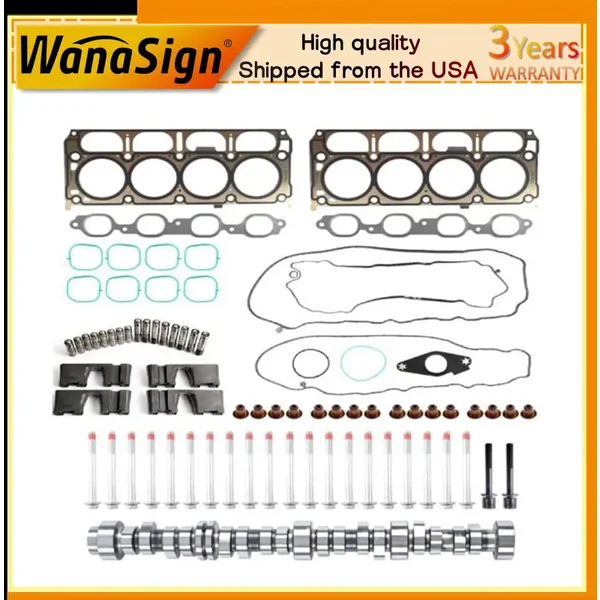 AFM DOD Disable Camshaft Lifter Kit Head Gasket Set For GM Chevrolet Gen V L83 Engine 2014-2021 5.3L