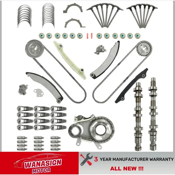Auto Engine Rebuild Kit Fit For 02-12 Jeep Dodge Ram 3.7L V6 GAS SOHC 53020742AC