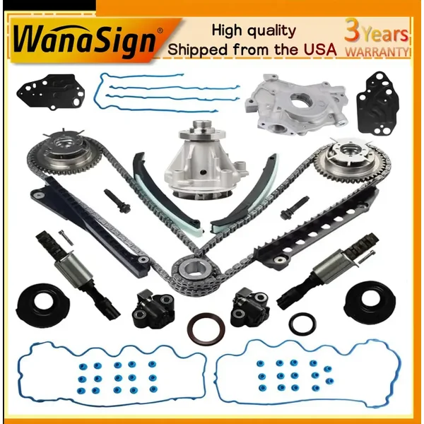 Engine Timing Chain Kit For Ford F-250 F-350 Super Duty Lincoln Mark LT 5.4L 04-10