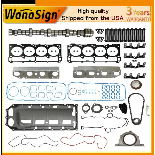 HEMI Engine Camshaft Timing Chain Kit For Ram 1500 Dodge Durango Chrysler Jeep 5.7L V8 2009-2015