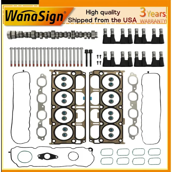 NON AFM DOD Disable Camshaft Lifter Kit For GM Chevrolet Silverado 1500 GMC 5.3L V8 14-21