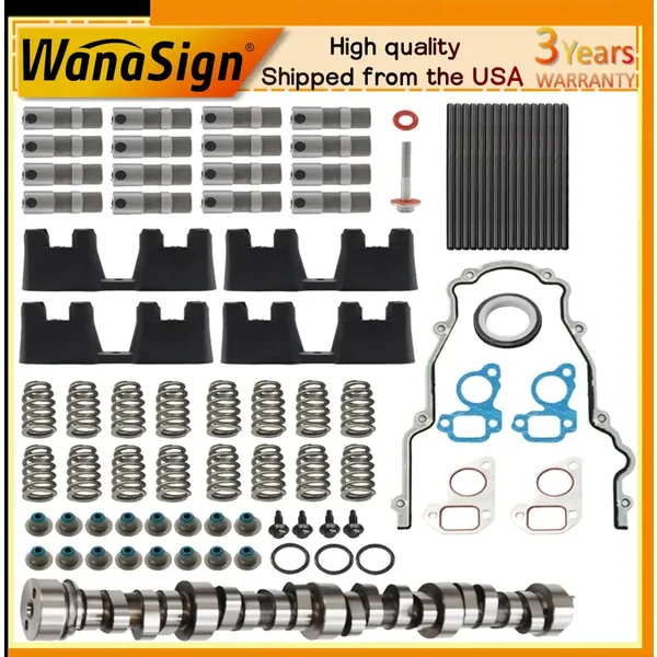 Overhaul Parts Timing Camshaft Lift Kit For Chevy Repair Aftermarket PartsSloppy Mechanics SS2 LS1 4.8 5.3 5.7 6.0 6.2 LS
