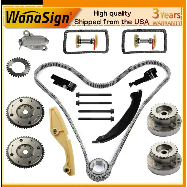 Timing Chain Kit VVT For Ford F-150 Taurus Lincoln Mark LT 3.5L 3.7L DOHC 11-19