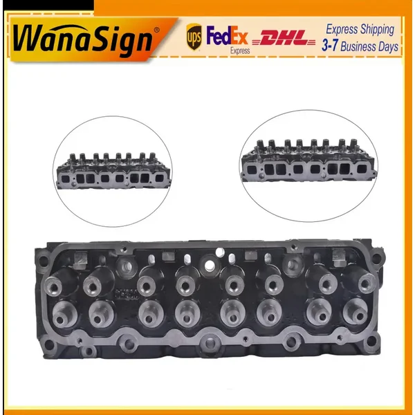 CastIron Cylinder Head Assembly For 1991+ MerCruiser Marine Engine 3.0L 93441744