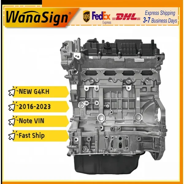 G4KH New Model Long Block Engine Assembly For 16-23 Hyundai Kia Soul 2.0T Turbo