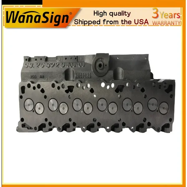 Cylinder Head W/Valves & Spring For 94-98 Ram 2500 3500 5.9L 12V DSL 6B 6BT 6BTA