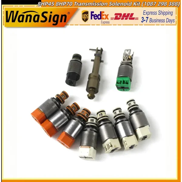 NEW ZF 8HP45 8HP70 Transmission Solenoid Kit (1087 298 388) For BMW JEEPDODGE