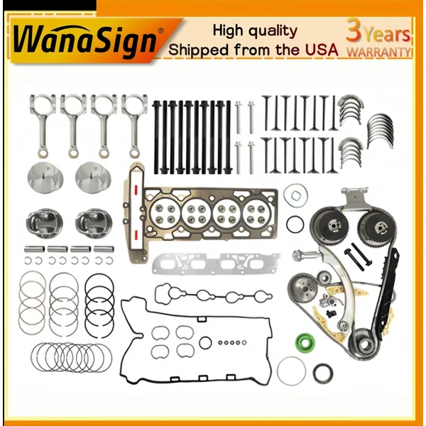 Engine Rebuild Kit Head Gasket Set For Chevrolet Cobalt Buick GMC Malibu 2.4L