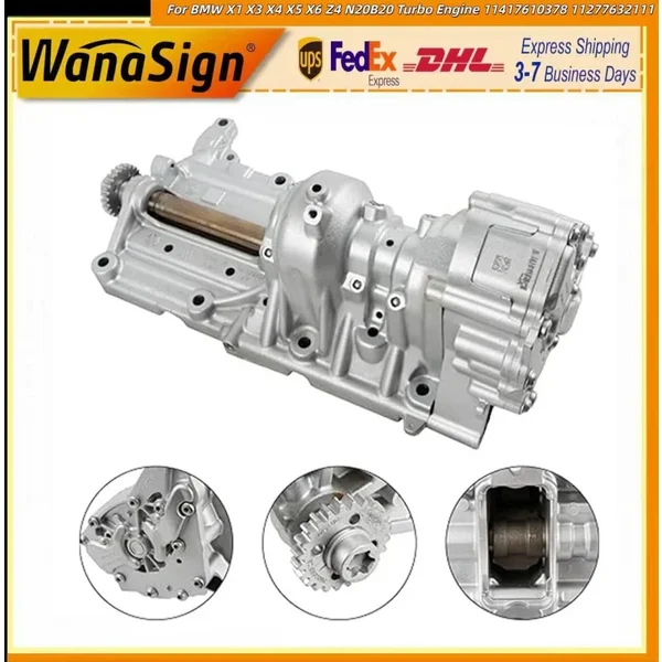 Engine Oil Pump For BMW X1 X3 X4 X5 X6 Z4 N20B20 Turbo 11417610378 11277632111