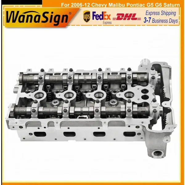 Wanaslgn Cylinder Head Assembly For 2006-2012 Chevy Malibu Pontiac G5 G6 Saturn LE9 Amp LE5 2.4L