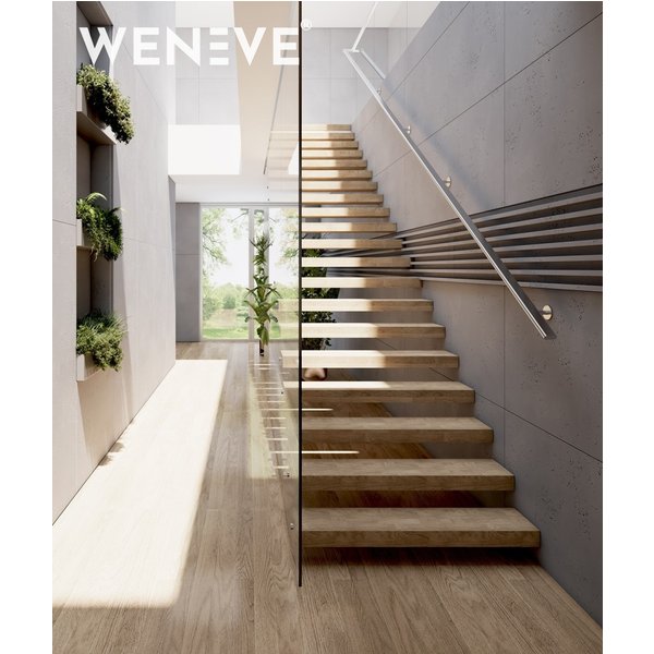 120x60 cm VT - (S96 Chłodna szarość impregnacja półpołysk) - płyta beton architektoniczny