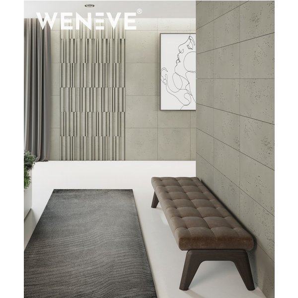 100x50 cm VT - (CL08 Pistacjowa biel impregnacja półpołysk) - płyta beton architektoniczny