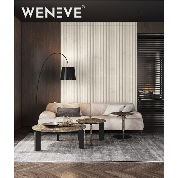 135x51,2 cm VT - PB40 (KS Kość słoniowa) LAMEL - Panel dekor 3D beton architektoniczny