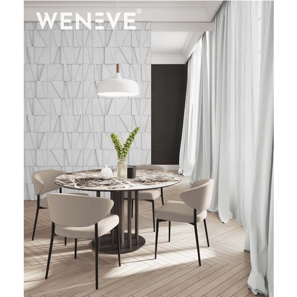 120x60 cm VT - PB09 (S50 Mglista szarość) MOZAIKA - panel dekor 3D beton architektoniczny