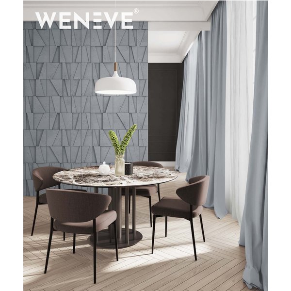 120x60 cm VT - PB09 (B8 Stylowy antracyt) MOZAIKA - panel dekor 3D beton architektoniczny