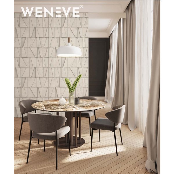 120x60 cm VT - PB09 (KS Kość słoniowa) MOZAIKA - Panel dekor 3D beton architektoniczny