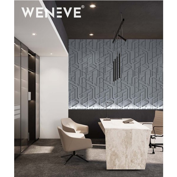 120x60 cm VT - PB27 (B8 Stylowy antracyt) Kor - panel dekor 3D beton architektoniczny
