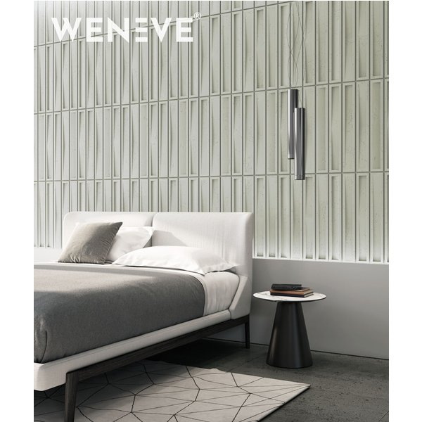 135x42,7 cm VT - PB66b (CL08 Pistacjowa biel) CEGIEŁKA - Panel dekor 3D beton architektoniczny