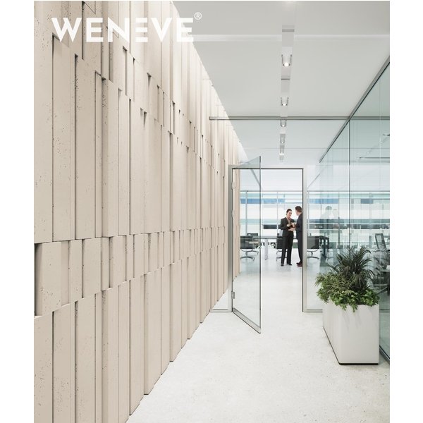 120x60 cm VT - PB13 (KS Kość słoniowa) KOD - panel dekor 3D beton architektoniczny