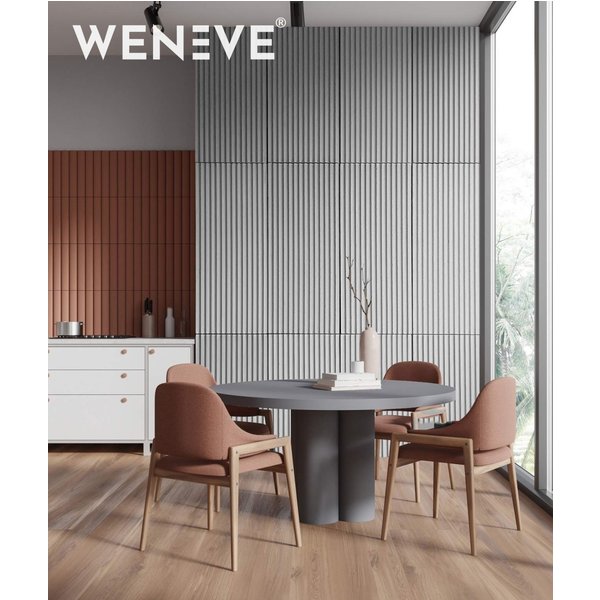 135x47,8 cm VT - PB38 (S50 Mglista szarość) LAMEL - Panel dekor 3D beton architektoniczny