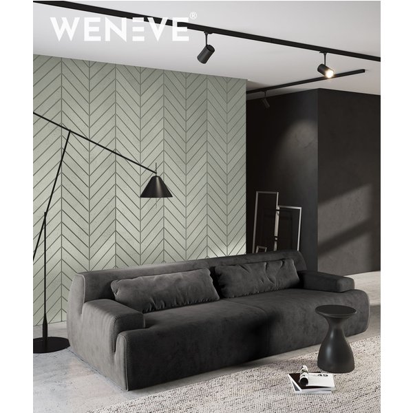 118,8x60 cm VT - PB44 (CL08 Pistacjowa biel) JODEŁKA - Panel dekor 3D beton architektoniczny