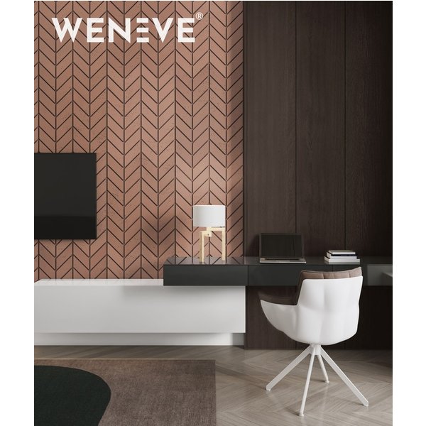 93,9x60 cm VT - PB46 (CL07 Jesienny cynamon) JODEŁKA - Panel dekor 3D beton architektoniczny