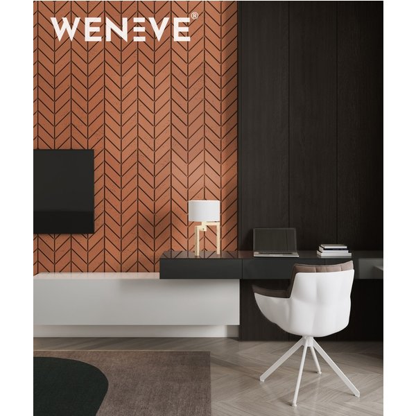 93,9x60 cm VT - PB46 (CL01 Ceglasta terakota) JODEŁKA - Panel dekor 3D beton architektoniczny