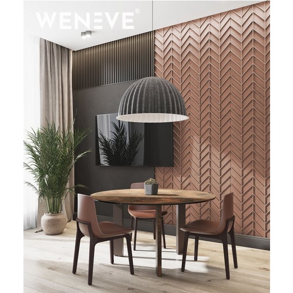 93,9x60 cm VT - PB47 (CL07 Jesienny cynamon) JODEŁKA - Panel dekor 3D beton architektoniczny