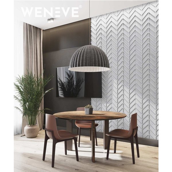 93,9x60 cm VT - PB47 (S50 Mglista szarość) JODEŁKA - Panel dekor 3D beton architektoniczny