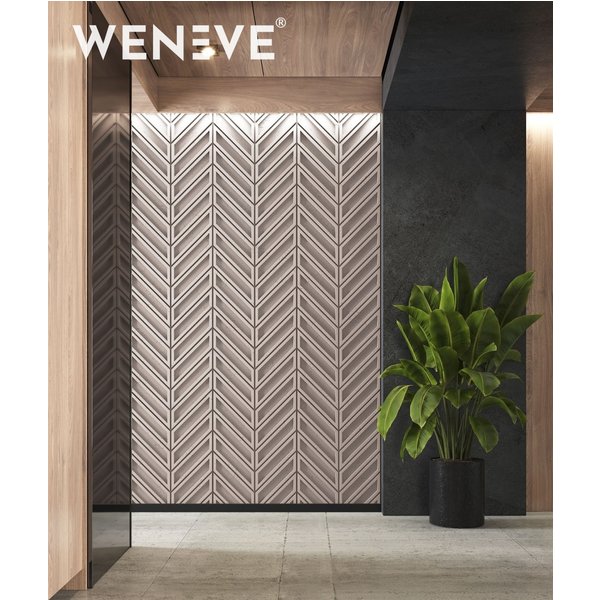 115,6x60 cm VT - PB50 (CL04 Kaszmirowy beż) JODEŁKA - Panel dekor 3D beton architektoniczny
