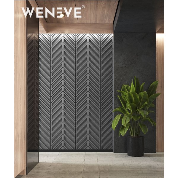 115,6x60 cm VT - PB50 (B8 Stylowy antracyt) JODEŁKA - Panel dekor 3D beton architektoniczny