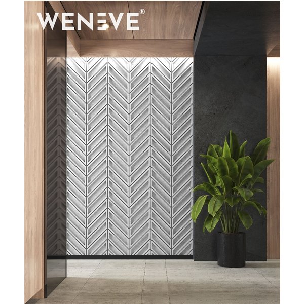 115,6x60 cm VT - PB50 (S50 Mglista szarość) JODEŁKA - Panel dekor 3D beton architektoniczny