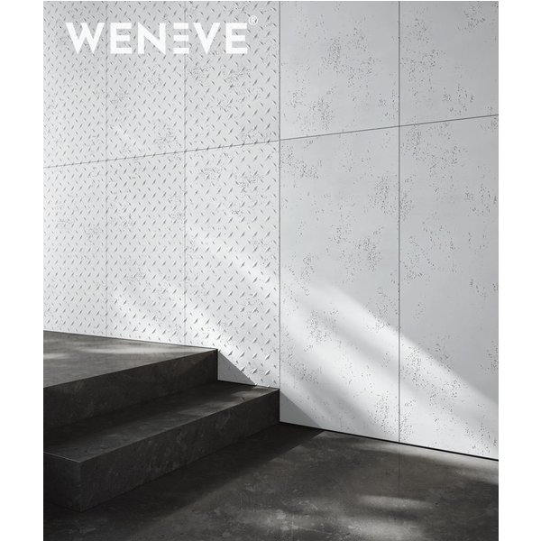 135x59,8 cm VT - PB53 (S50 Mglista szarość) BLACHA - Panel dekor 3D beton architektoniczny