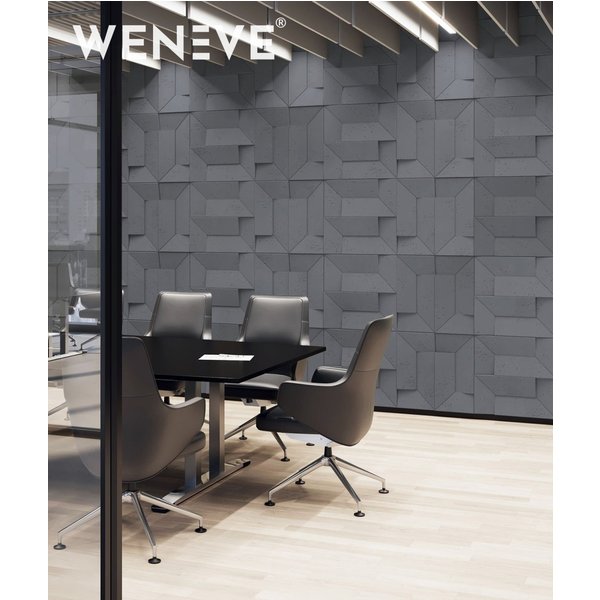60x60 cm VT - PB26 (B8 Stylowy antracyt) Ori - panel dekor 3D beton architektoniczny B