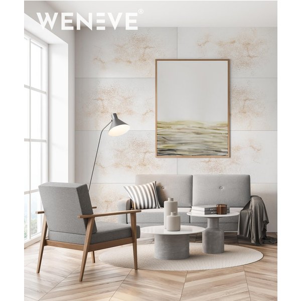 30x60 cm DS - (biały, złote kruszywo) - płyta beton architektoniczny ultralekka
