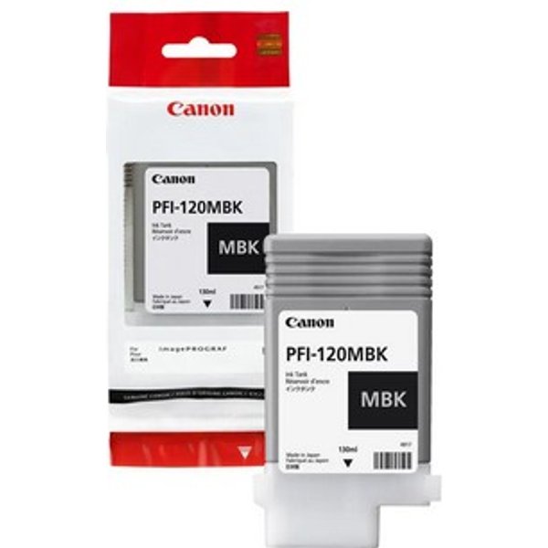 Canon Tintenpatrone Originalzubehör PFI-120 - schwarz matt