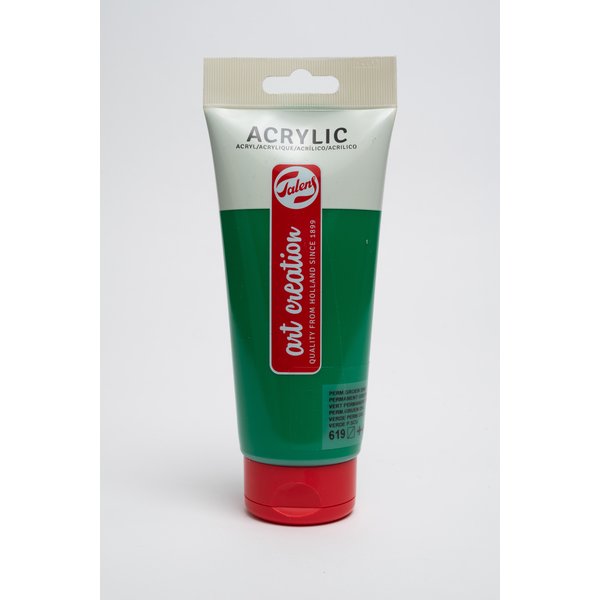Talens Art Creation Acrylfarbe Tube 200 ml Permanentgrün Dunkel 619
