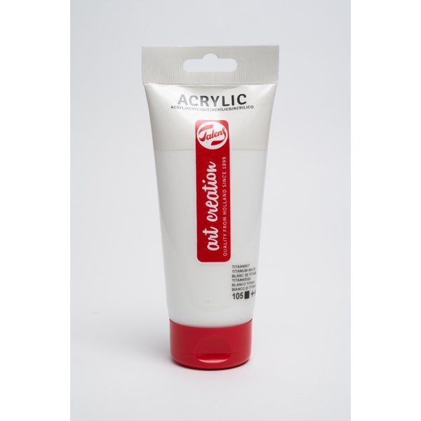 Talens Art Creation Acrylfarbe Tube 200 ml Titanweiß 105