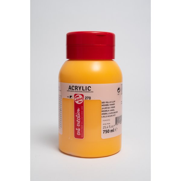 Talens Art Creation Acrylfarbe Flasche 750 ml Azogelb Dunkel 270
