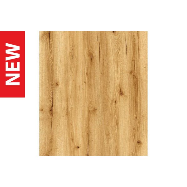 4,5 mm Vinyle clipsable (SPC) avec isolation phonique intégrée, aspect bois clair, 4,5 (S) x 181 (L) x 1219 (L) mm (2,65 m² / paquet)