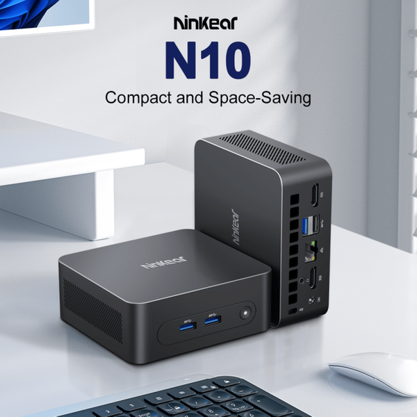 Ninkear N10 Mini PC intel N100 Compact & Ultra-Quiet 16GB+512GB【2025 New Arrival & Get Discount : $20 Off】