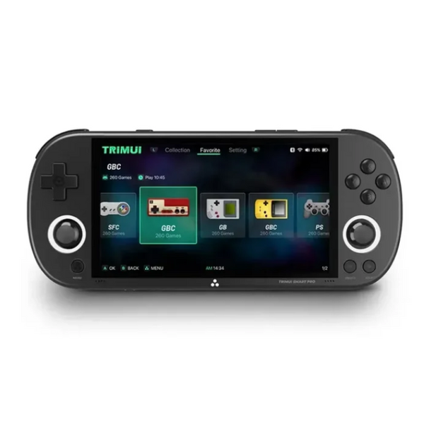 Trimui Smart Pro Open-Source Handheld Game Console Retro Arcade Hd 4.96-Inch Ips Screen Game Console Linux System Surprise Gift-image