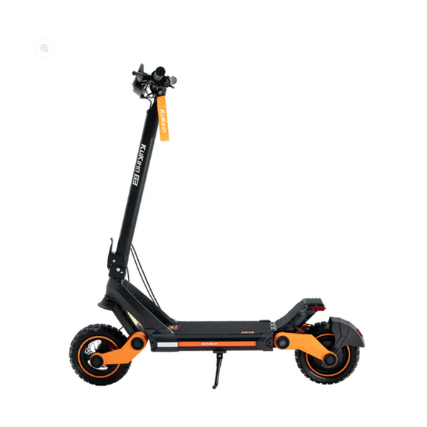 KuKirin G3 Electric Scooter 10 Inch Off-road 1200W Motor 52V 18Ah Lithium battery Max Speed 50km/h LED Touch Display, Shock arm Suspension 63km Max Range IP54 Waterproof 6-Lights