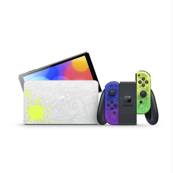 Nintendo Oled Switch Limited Edition HK Version Splatoon™ 3 1Tb(Dual System Cracked Version)-image