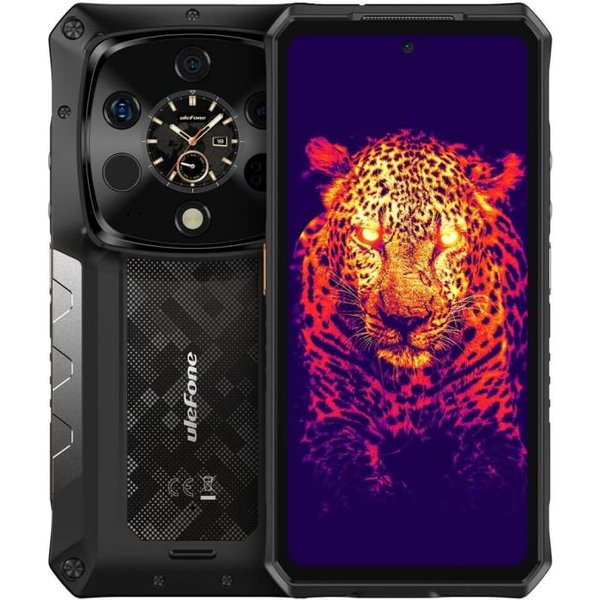 Ulefone Armor 28 Ultra 5G AI Thermal Imaging Amoled Dual Display 32GB RAM 1TB ROM 50MP Triple Camera 64MP Night Vision Dimensity 9300+ 6.67 Inch 120Hz 10600Mah 120W Fast Charge 50W Wireless Charge Wifi 7 NFC IP68 IP69K Waterproof Rugged Smartphone-image