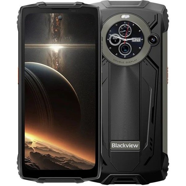 Blackview BV8200 Rugged Phone 6.49" 2.4K 120Hz Display Helio G100 12GB 256GB NFC Flashlight Android 14 Cellphone-image
