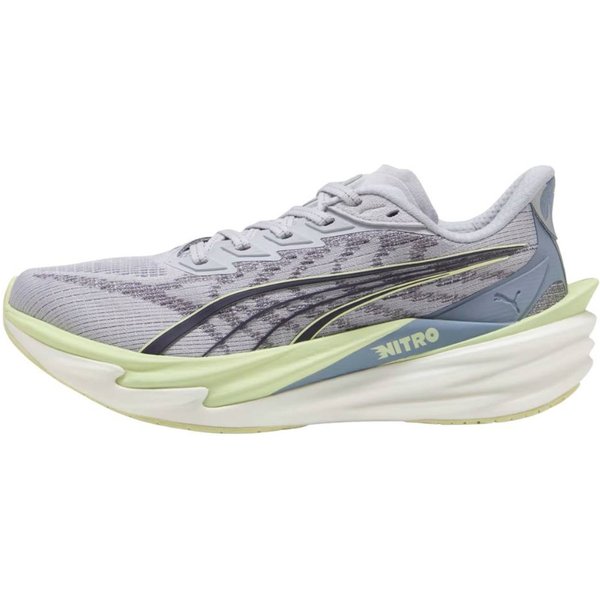 Scarpe Puma Deviate Nitro 4 Grigio Giallo SS26 Donna, Taglia 40 - Eur-image